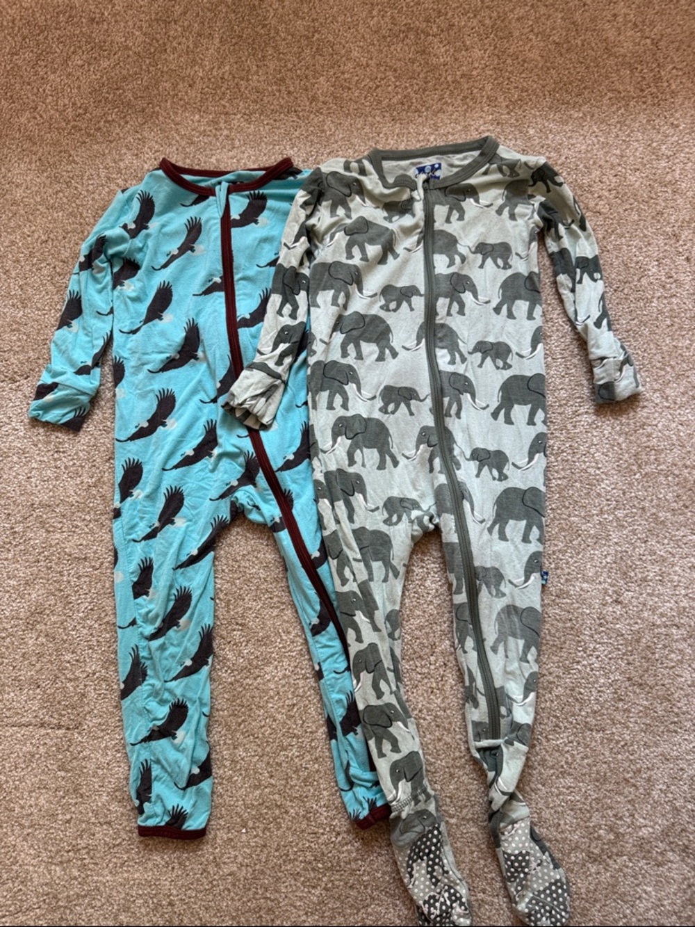 Kickee pants pajamas - 18-24M 2 pack